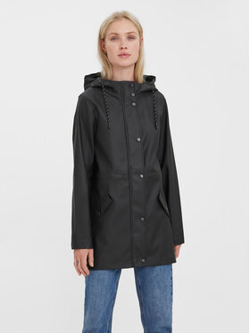 Vero Moda Vero Moda Яке за дъжд Malou 10266982 Черен Regular Fit