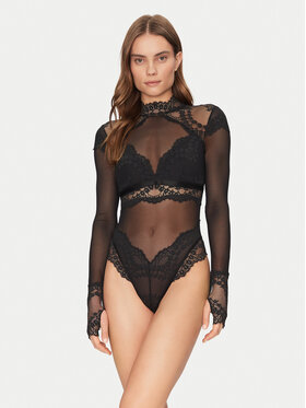 Hunkemöller Hunkemöller Bodijs Daisy 300243 Melns Slim Fit