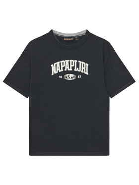 Napapijri Napapijri Majica S-Inot NP0A891F D Črna Regular Fit
