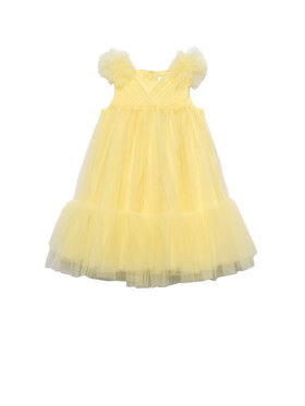 Abel & Lula Abel & Lula Елегантне плаття 5039 Жовтий Regular Fit