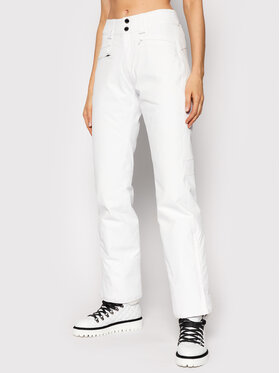 Descente Descente Pantaloni da sci Nina DWWSGD27 Bianco Regular Fit