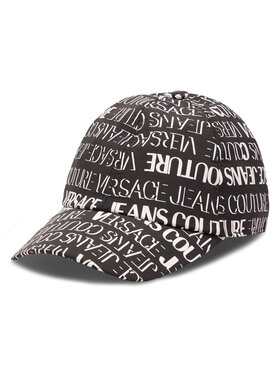 Versace Jeans Couture Versace Jeans Couture Шапка с козирка 73VAZK17 Черен