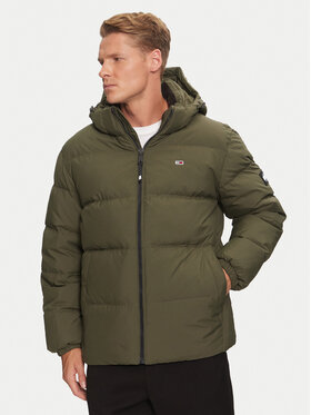 Tommy Jeans Tommy Jeans Daunenjacke Essential DM0DM19786 Grün Regular Fit
