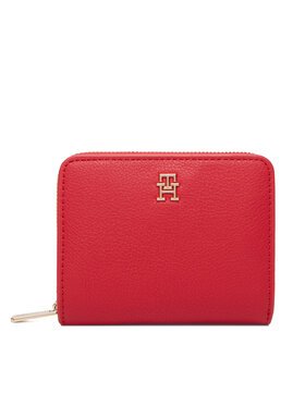 Tommy Hilfiger Tommy Hilfiger Portofel Th Icon Med Za W/Flap AW0AW18475 Roșu