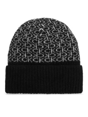 Calvin Klein Calvin Klein Czapka Monogram Fold K60K612595 Czarny