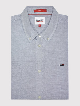 Tommy Jeans Košulja Oxford DM0DM09594 Plava Slim Fit