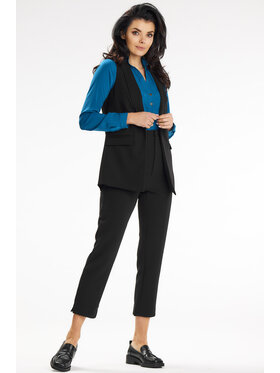 Awama Awama Kamizelka A650 Czarny Basic Fit