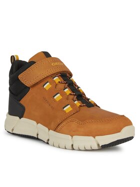Geox Geox Kozačky J Flexyper Boy B Abx J949XA 032FU C6F2G D Hnědá