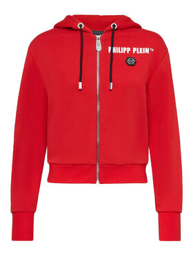 PHILIPP PLEIN PHILIPP PLEIN Mikina 21927 Červená Regular Fit