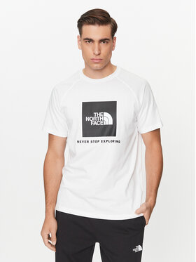 The North Face The North Face Majica M S/S Raglan Redbox Tee - EuNF0A3BQOFN41 Bela Regular Fit