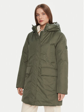 Tommy Hilfiger Tommy Hilfiger Parka WW0WW46533 Zielony Relaxed Fit