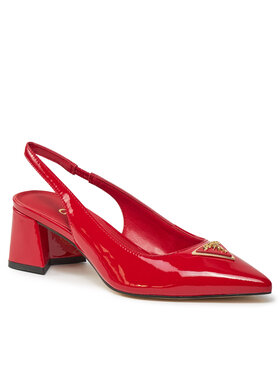 Guess Guess Сандали Zanda FLPZAN PAT05 Червен