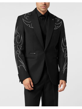 PHILIPP PLEIN PHILIPP PLEIN Giacca da abito 26095 Nero Fitted Fit