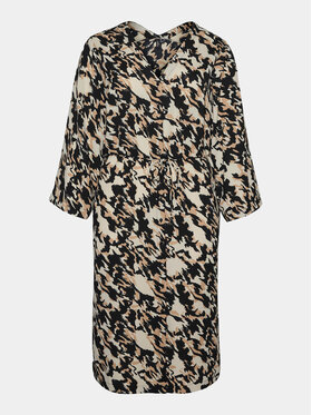 Vero Moda Curve Vero Moda Curve Srajčna obleka 10294730 Bež Regular Fit