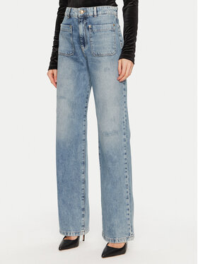 Just Cavalli Just Cavalli Teksad 77PAB503 Sinine Wide Leg