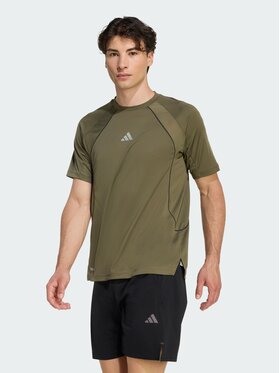 adidas adidas Koszulka techniczna 159311 Zielony Regular Fit