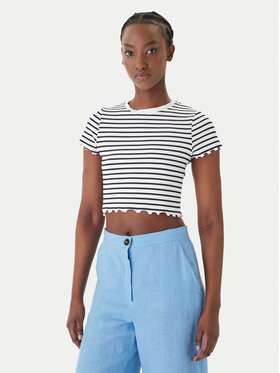 Banana Moon Banana Moon Majica Tonio Nautical MVC06 Mornarsko modra Slim Fit