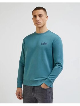 Lee Lee Felpa SWS Blu Regular Fit