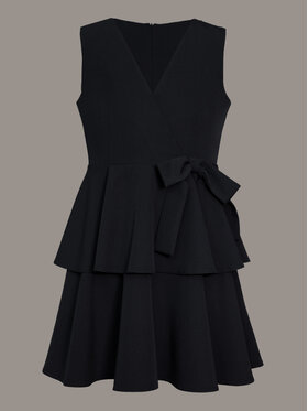 SLY SLY Sukienka 4S-201A Czarny Comfortable Fit