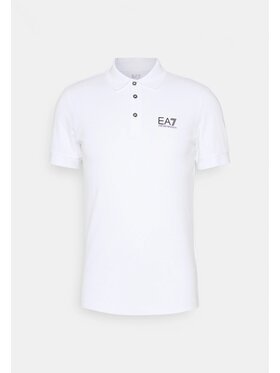 EA7 Emporio Armani EA7 Emporio Armani Polokošeľa regular Biela Active Fit