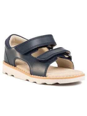 Clarks Clarks Sandały Crown Root T 261411337 Granatowy