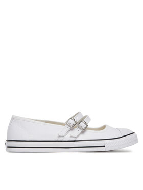 Converse Converse Balerini Chuck Taylor All Star Dainty Mary Jane A11552C Alb