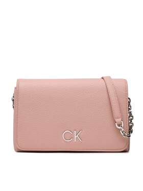 Calvin Klein Calvin Klein Geantă Re-Lock Shoulder Bag W/Flap K60K610455 Roz