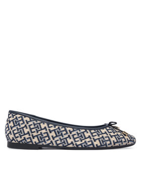 Tommy Hilfiger Tommy Hilfiger Balerīnas Th Charm Jacquard Ballerina FW0FW09504 Daudzkrāsains