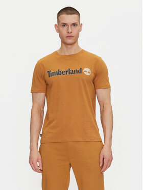 Timberland Timberland T-Shirt TB0A5UPQ Beżowy Regular Fit
