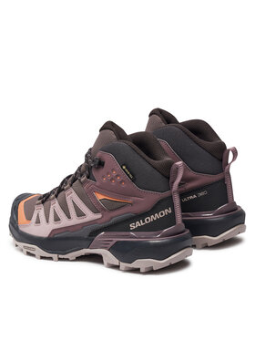 Salomon Trekking čevlji X Ultra 360 Mid Gore-Tex L47448700 Vijolična