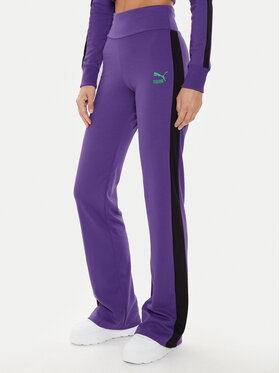 Puma Puma Spodnie dresowe DUA LIPA 536629 Fioletowy Slim Fit