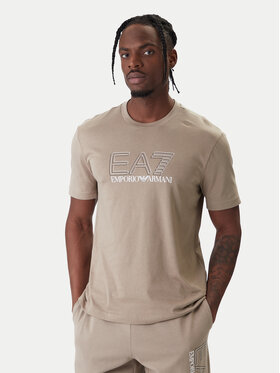 EA7 Emporio Armani EA7 Emporio Armani T-shirt 7M001307 AF10375 U6167 Beige Regular Fit