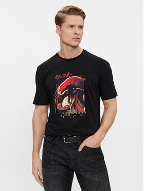 BOSS Boss T-shirt Teemushroom 50509892 Crna Regular Fit