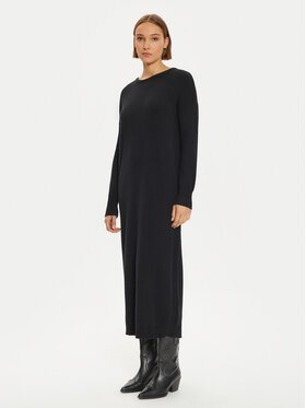 Liu Jo Liu Jo Трикотажна сукня WF4533 MS009 Чорний Regular Fit