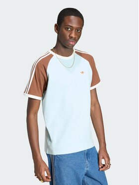 adidas adidas T-Shirt 161533 Turkusowy Loose Fit