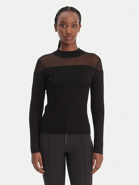 Guess Guess Maglione W6RR70 Z2YK2 Nero Regular Fit