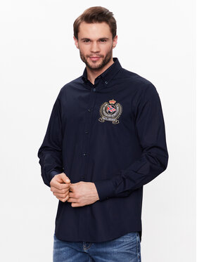 Paul&Shark Paul&Shark Hemd 23413304J Dunkelblau Regular Fit