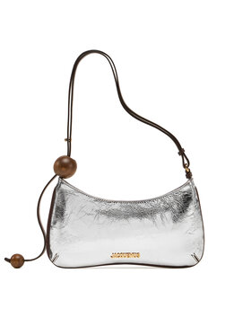 JACQUEMUS JACQUEMUS Дамска чанта Le Bisou Perle 24H231BA057-3192 Сребрист