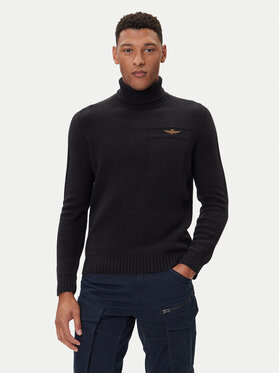Aeronautica Militare Aeronautica Militare Golf 252MA1587UL00904 Czarny Regular Fit