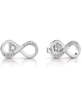 Guess Guess Naušnice JUBE02182JW-RH Stříbrná