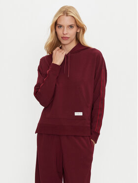 Tommy Hilfiger Tommy Hilfiger Bluza UW0UW04783 Bordowy Regular Fit