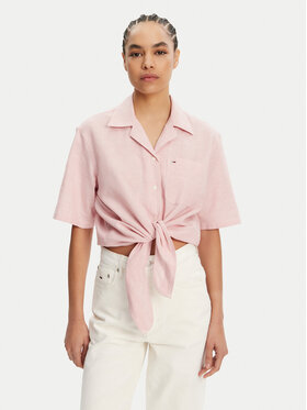 Tommy Jeans Tommy Jeans Hemd DW0DW20286 Rosa Regular Fit