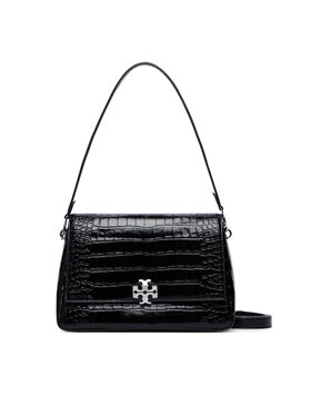Tory Burch Tory Burch Táska Charlie Embossed Croc Shoulder Bag 183354 Fekete