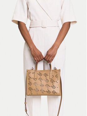 Tommy Hilfiger Tommy Hilfiger Τσάντα Th City Mini AW0AW17500 Καφέ