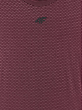 4F 4F Koszulka techniczna VICTORY PACK Bordowy Regular Fit