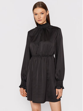 NA-KD NA-KD Kokteilinė suknelė Padded Shoulder 1018-007361-0002-581 Juoda Regular Fit
