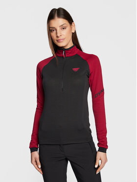 Dynafit Dynafit Тениска от техническо трико Speed Ptc 1/2 Zip 08-71499 Бордо Regular Fit
