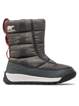 Sorel Sorel Stivali da neve Childrens Whitney II Puff Mid Wp NC3873 Grigio