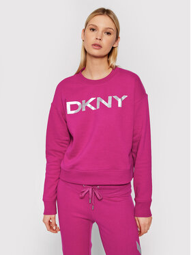 DKNY Sport DKNY Sport Bluza DP1T7974 Różowy Relaxed Fit