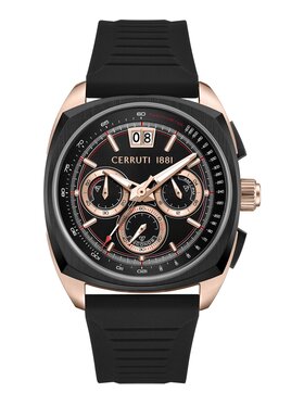 Cerruti 1881 Cerruti 1881 Zegarek Cerruti-CIWGO0085102 Czarny
